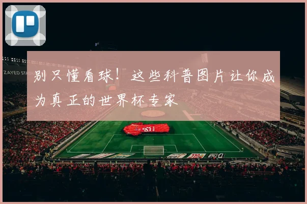 别只懂看球！这些科普图片让你成为真正的世界杯专家