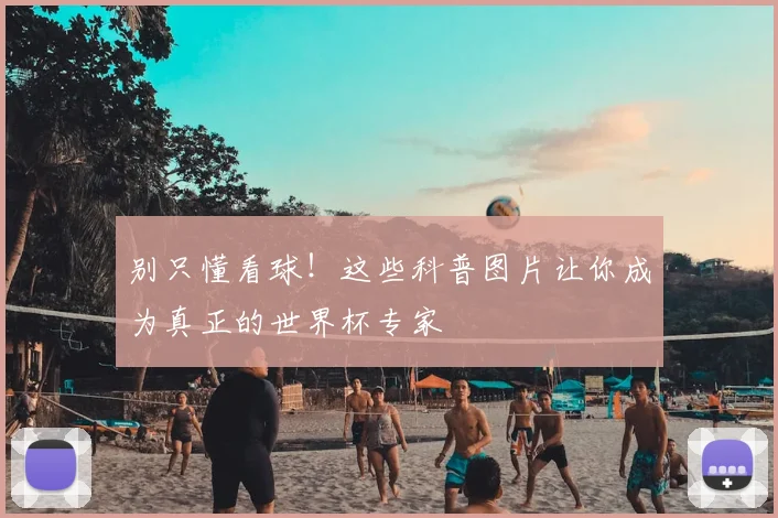 别只懂看球！这些科普图片让你成为真正的世界杯专家